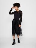 Pieces FLORAL PATTERN LACE BODY, Black, highres - 17100065_Black_005.jpg