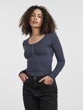 Pieces PCKITTE  TOP MET LANGE MOUWEN, Ombre Blue, highres - 17101437_OmbreBlue_003.jpg