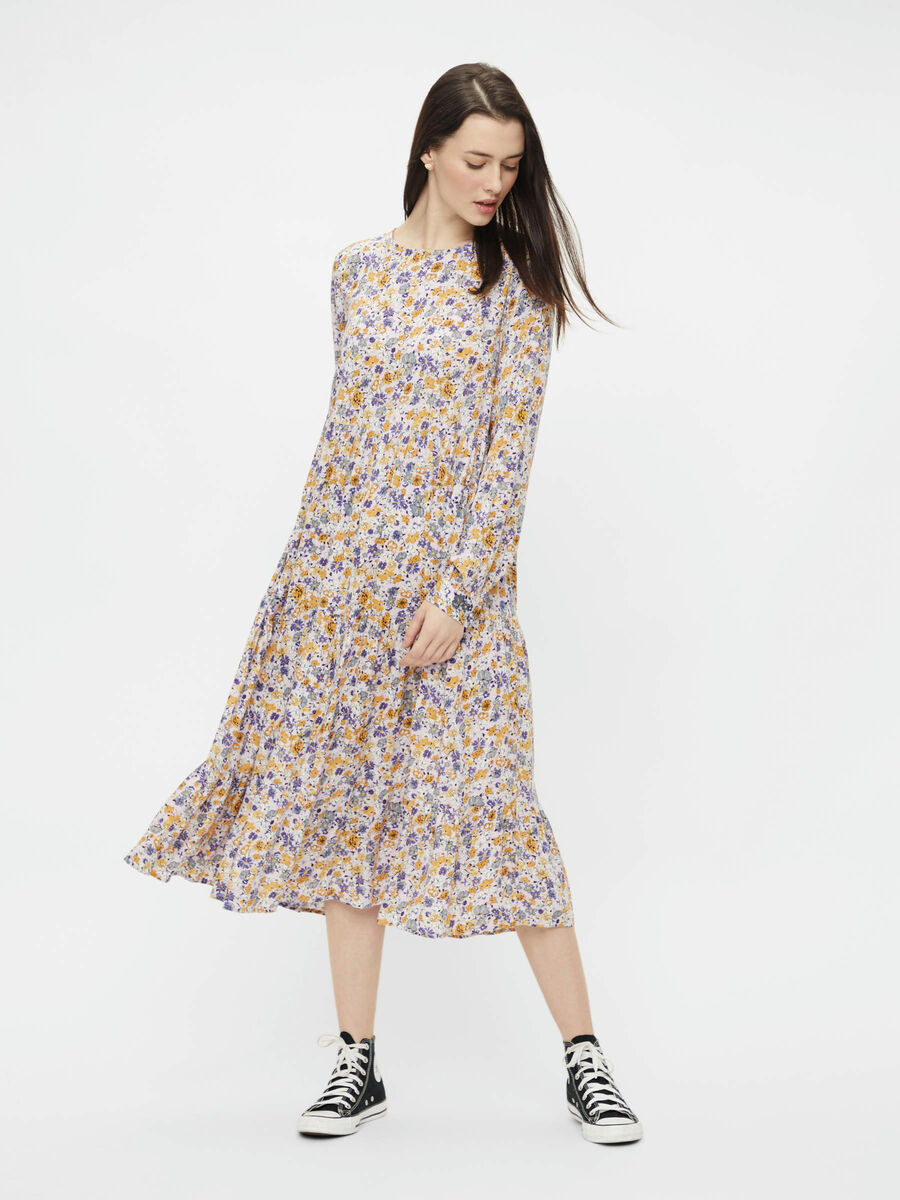 Pieces PCHULLU MIDI DRESS, Orchid Bloom, highres - 17116922_OrchidBloom_883060_003.jpg