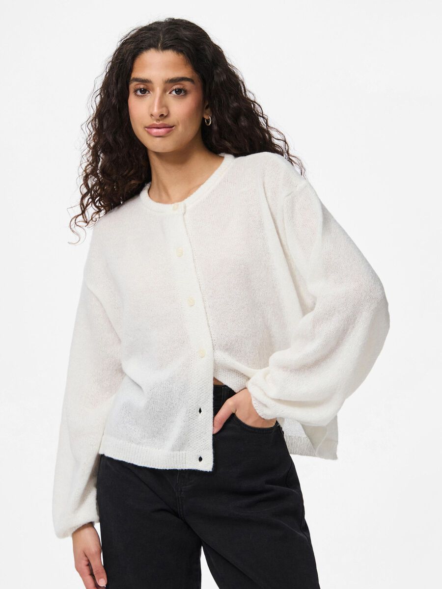 Pieces PCIDA STRICKJACKE, Cloud Dancer, highres - 17157589_CloudDancer_003.jpg