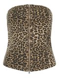 Pieces PCGINGER LEOPARD ZIP MOUWLOZE TOP, Black, highres - 17153772_Black_1147807_001.jpg