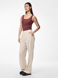 Pieces PCVINSTY  LINEN-BLEND TROUSERS, Oatmeal, highres - 17146434_Oatmeal_1127537_005.jpg