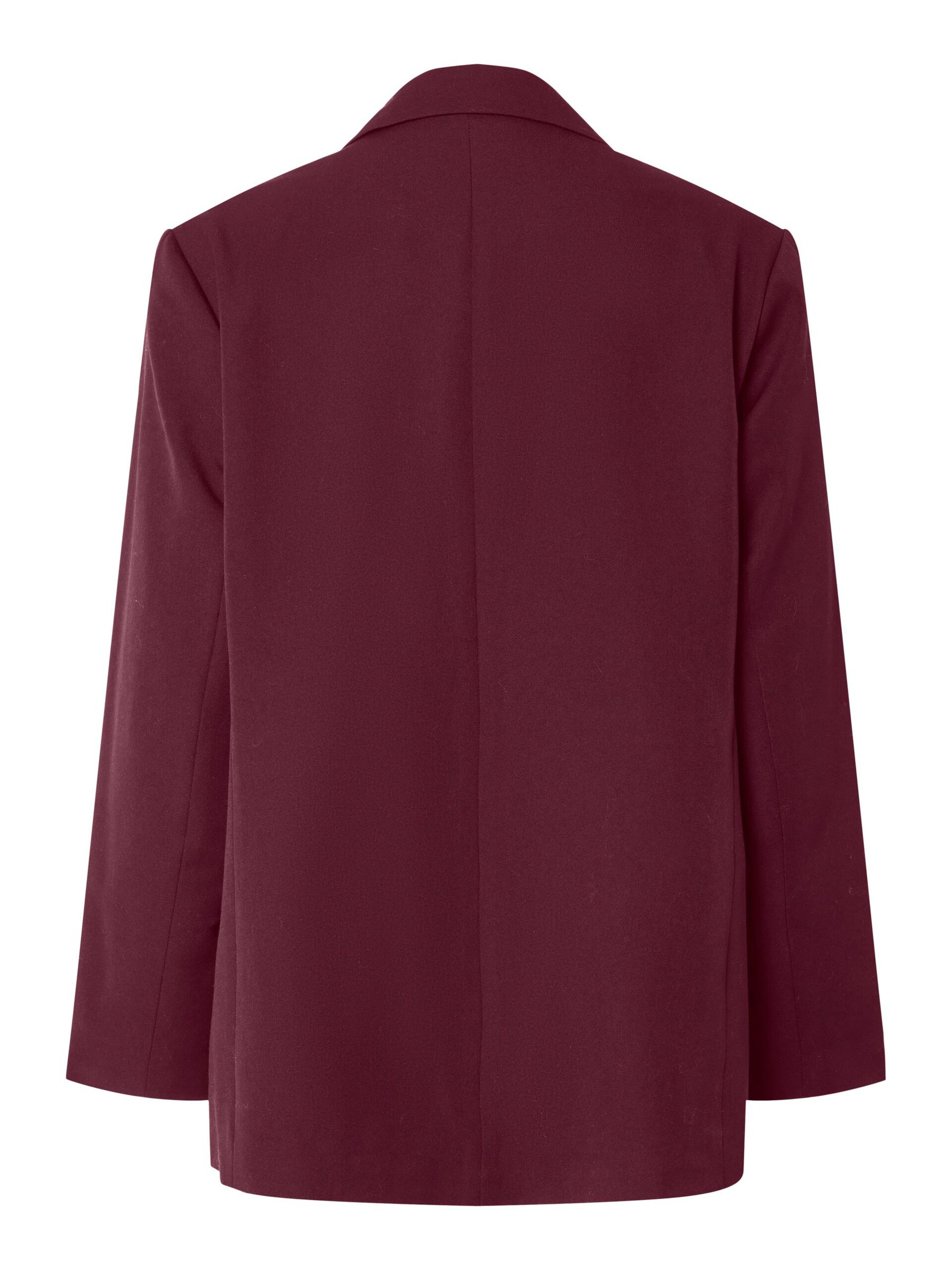Carousel image - PCKAMIL OVERSIZED BLAZER, Tawny Port | 3