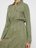 Pieces LYOCELL MI-LONGUE ROBE-CHEMISE, Deep Lichen Green, highres - 17101526_DeepLichenGreen_006.jpg