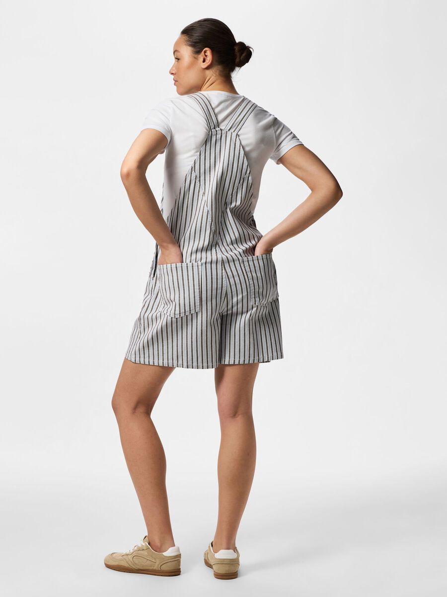 Product carousel image - PCBILLO DENIM DUNGAREES, Cashmere Blue | 2