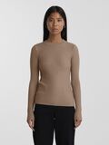 Pieces PCCRISTA PULLOVER, Fossil, highres - 17115047_Fossil_003.jpg