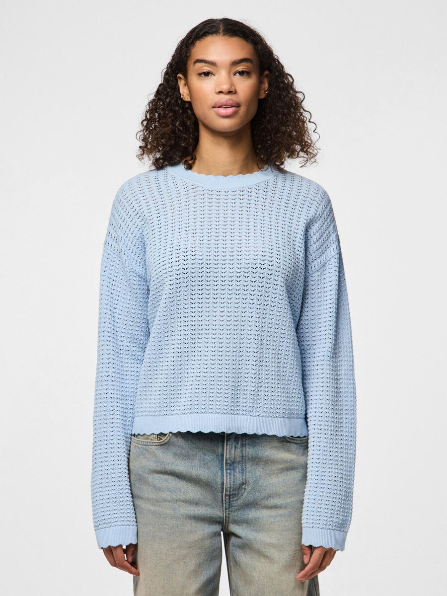 Pieces PCSCOUT KATOEN TRUI, Cashmere Blue, highres - 17155921_CashmereBlue_003.jpg