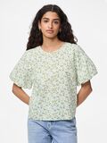 Pieces PCFRONA  2/4 SLEEVED BLOUSE, Cloud Dancer, highres - 17158618_CloudDancer_1195098_003.jpg