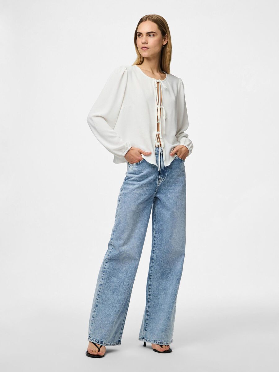 Pieces PCTIFFANY LONG SLEEVED TOP, Cloud Dancer, highres - 17158213_CloudDancer_005.jpg