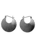 Pieces SHELL EARRINGS, Silver Colour, highres - 17091118_SilverColour_001.jpg