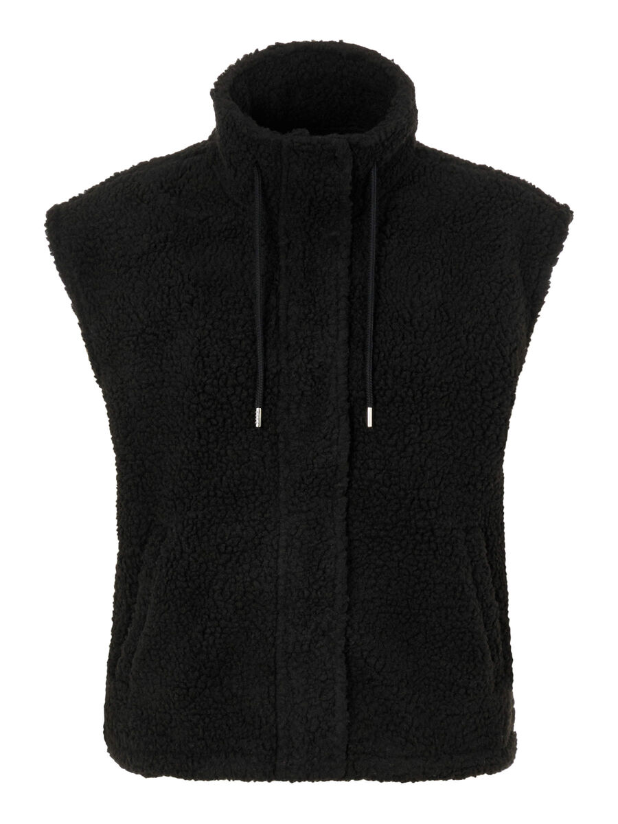 PIECES Pccamino Vest Kvinder Sort