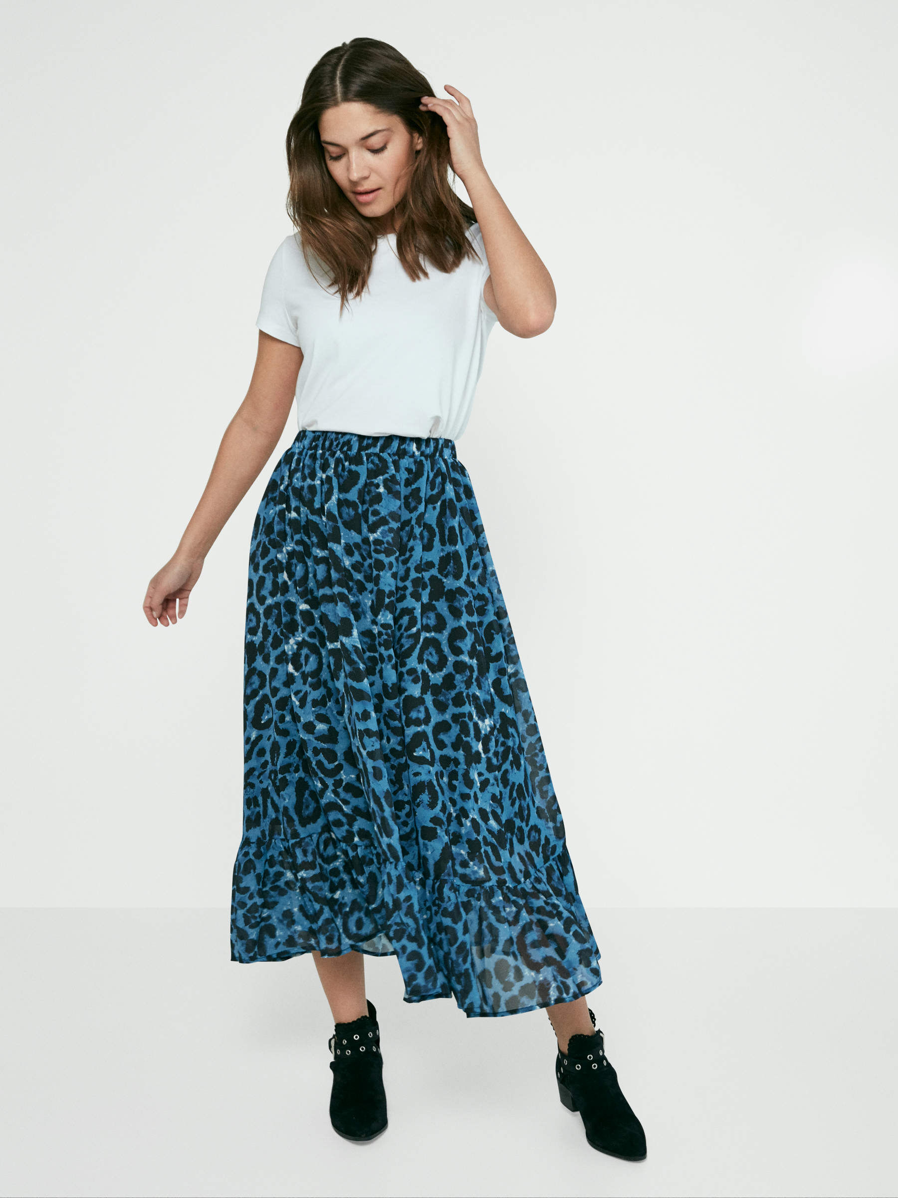 Rok luipaardprint shop