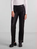 Product image thumbnail - PCDELPHIA WIDE LEG BROEK, Black | 3