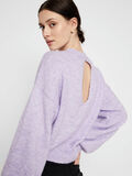 Pieces DÉCOUPE DANS LE DOS PULL EN MAILLE, Lavender, highres - 17106383_Lavender_006.jpg