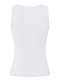 Pieces PCMAY RIBBED TANK TOP, Bright White, highres - 17154484_BrightWhite_002.jpg
