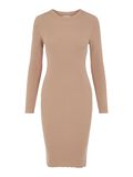 Pieces PCPENNY KNITTED DRESS, Warm Taupe, highres - 17111678_WarmTaupe_001.jpg