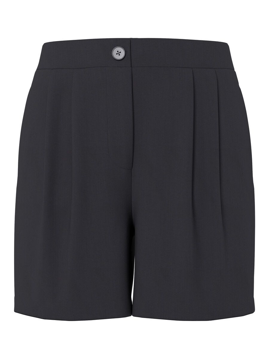 Product carousel image - PCBOSELLA HW PLEATED SHORTS, Black | 1