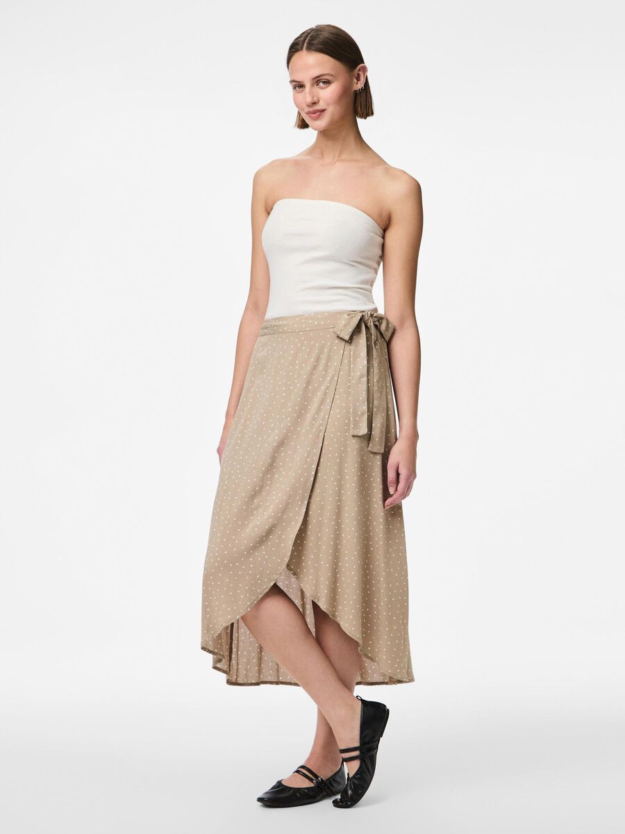 Carousel image - PCTALA WRAP SKIRT, Crockery | 3