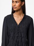 Pieces PCDEMMIE V-NECK BLOUSE, Black, highres - 17159624_Black_006.jpg