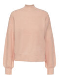 Pieces PCANIRA KNITTED PULLOVER, Crystal Rose, highres - 17131491_CrystalRose_001.jpg