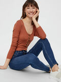 Pieces TAILLE MI-HAUTE EFFET SHAPE-UP JEAN SKINNY, Medium Blue Denim, highres - 17094537_MediumBlueDenim_008.jpg