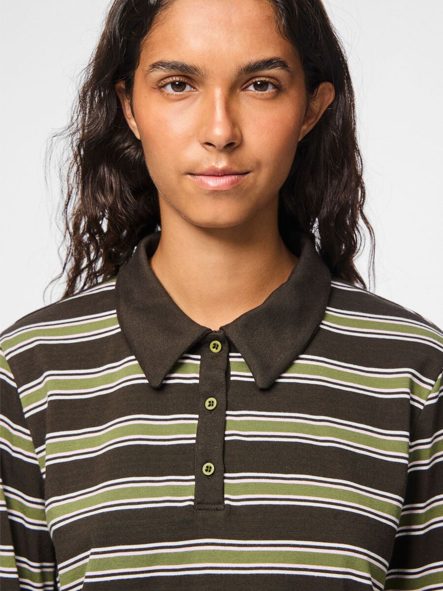 Product carousel image - PCFRANKIE POLO, Sphagnum | 1