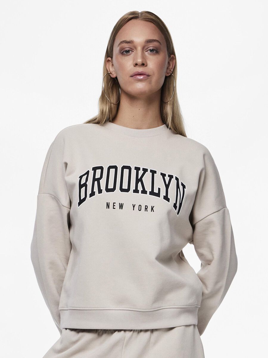 Pieces BLUZA SPORTOWA, Silver Gray, highres - 17152536_SilverGray_1138099_003.jpg