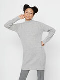 Pieces KNITTED WOOL-BLEND MINI DRESS, Light Grey Melange, highres - 17100766_LightGreyMelange_003.jpg