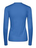 Pieces PCRUKA LONG SLEEVED TOP, French Blue, highres - 17133701_FrenchBlue_002.jpg