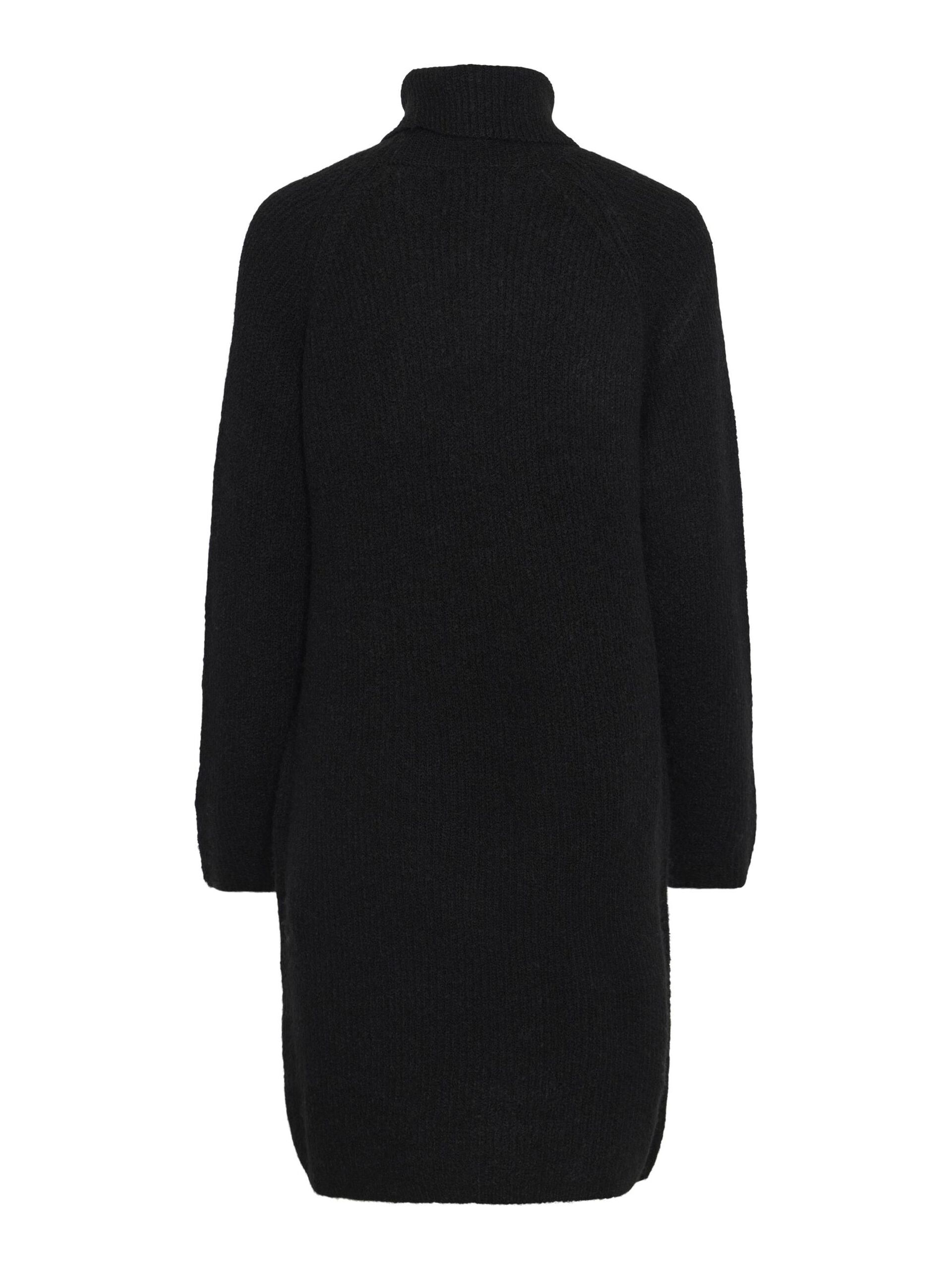 Carousel image - PCELLEN ROBE EN MAILLE, Black | 7
