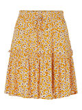 Pieces TIERED VISCOSE MINI SKIRT, Inca Gold, highres - 17103214_IncaGold_754263_001.jpg