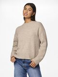 Pieces PCMALOU  KNITTED JUMPER, Taupe Gray, highres - 17154485_TaupeGray_1151319_003.jpg