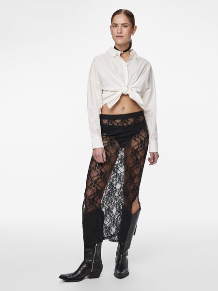 Pieces PCNACY LACE JUPE LONGUE, Black, highres - 17151263_Black_005.jpg