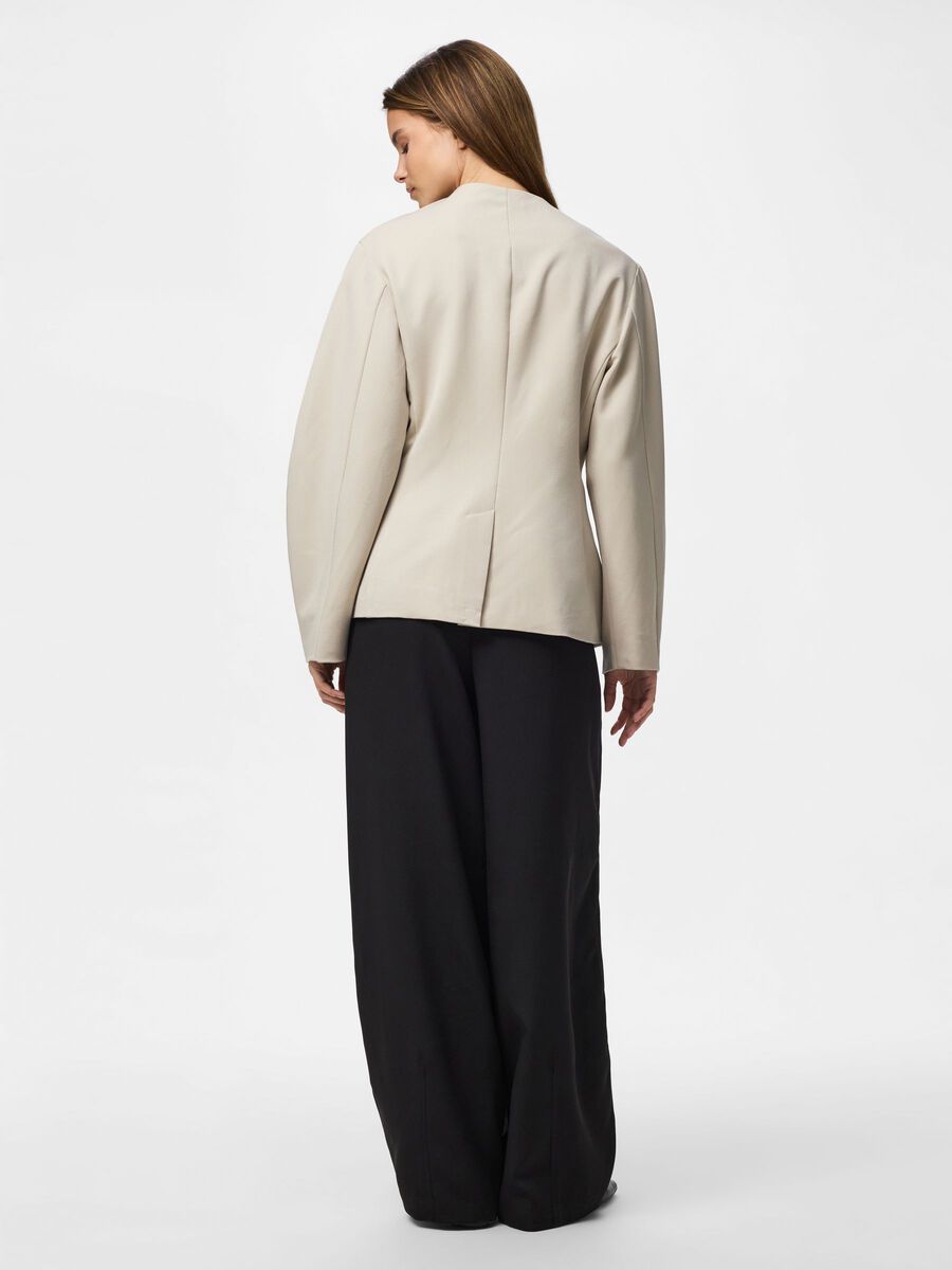 Product carousel image - PCKAMIL BLAZER, Silver Lining | 2