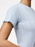 Pieces PCMARIE HULMØNSTRET T-SHIRT, Cashmere Blue, highres - 17152053_CashmereBlue_006.jpg