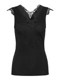 Pieces BLONDEKANT TOP UDEN ÆRMER, Black, highres - 17101014_Black_001.jpg