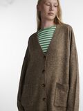 Pieces PCJULIANA KNITTED CARDIGAN, Fossil, highres - 17139790_Fossil_006.jpg