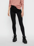 Pieces HIGH WAIST SLIM FIT JEANS, Black, highres - 17101373_Black_003.jpg