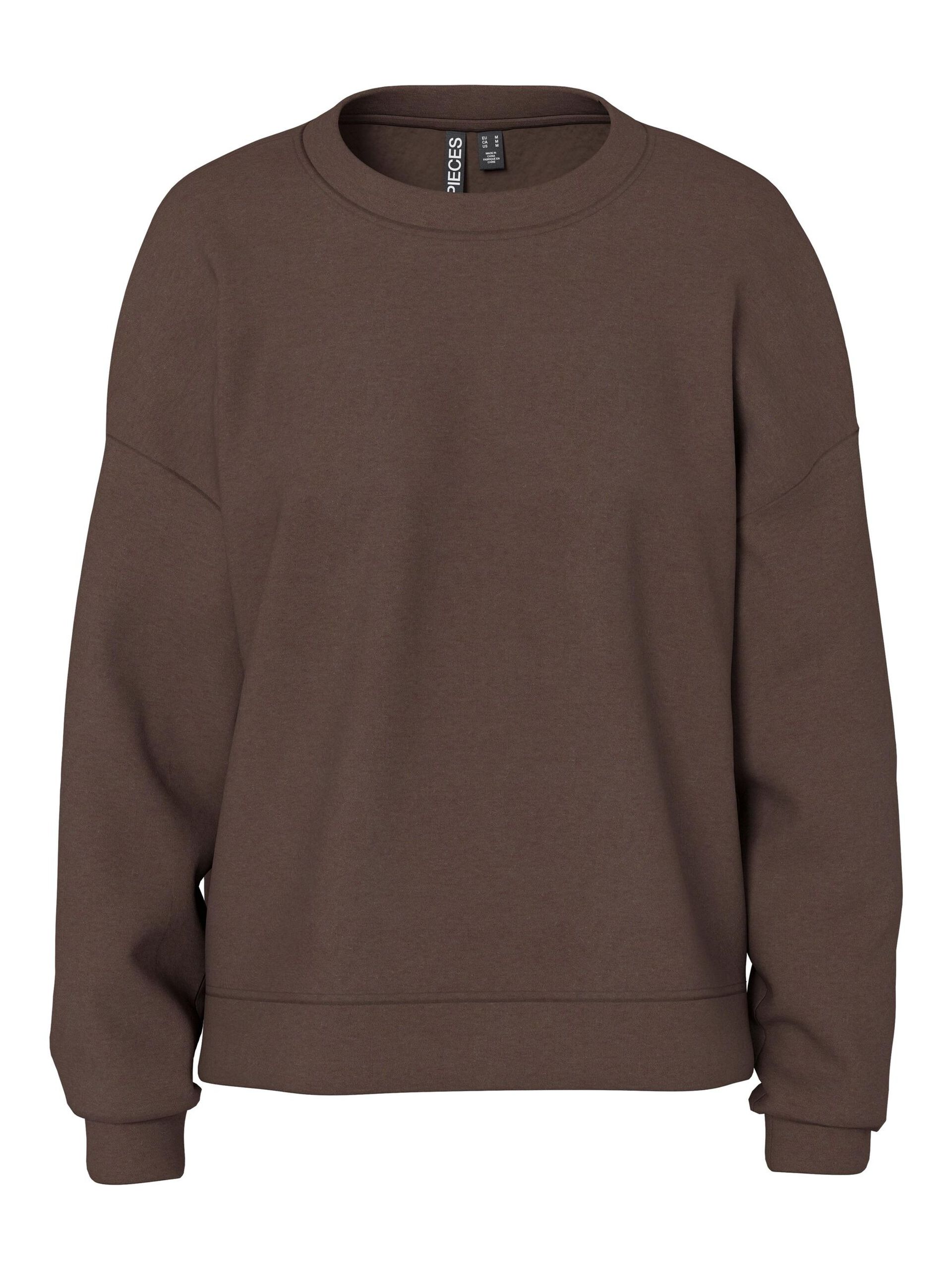 Carousel image - PCCHILLI LOOSE FIT SWEATSHIRT, Hot Fudge | 6