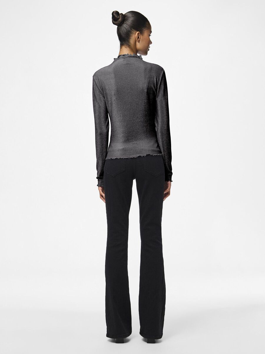 Pieces PCSANDRA LONG SLEEVED TOP, Black, highres - 17143415_Black_1161124_004.jpg