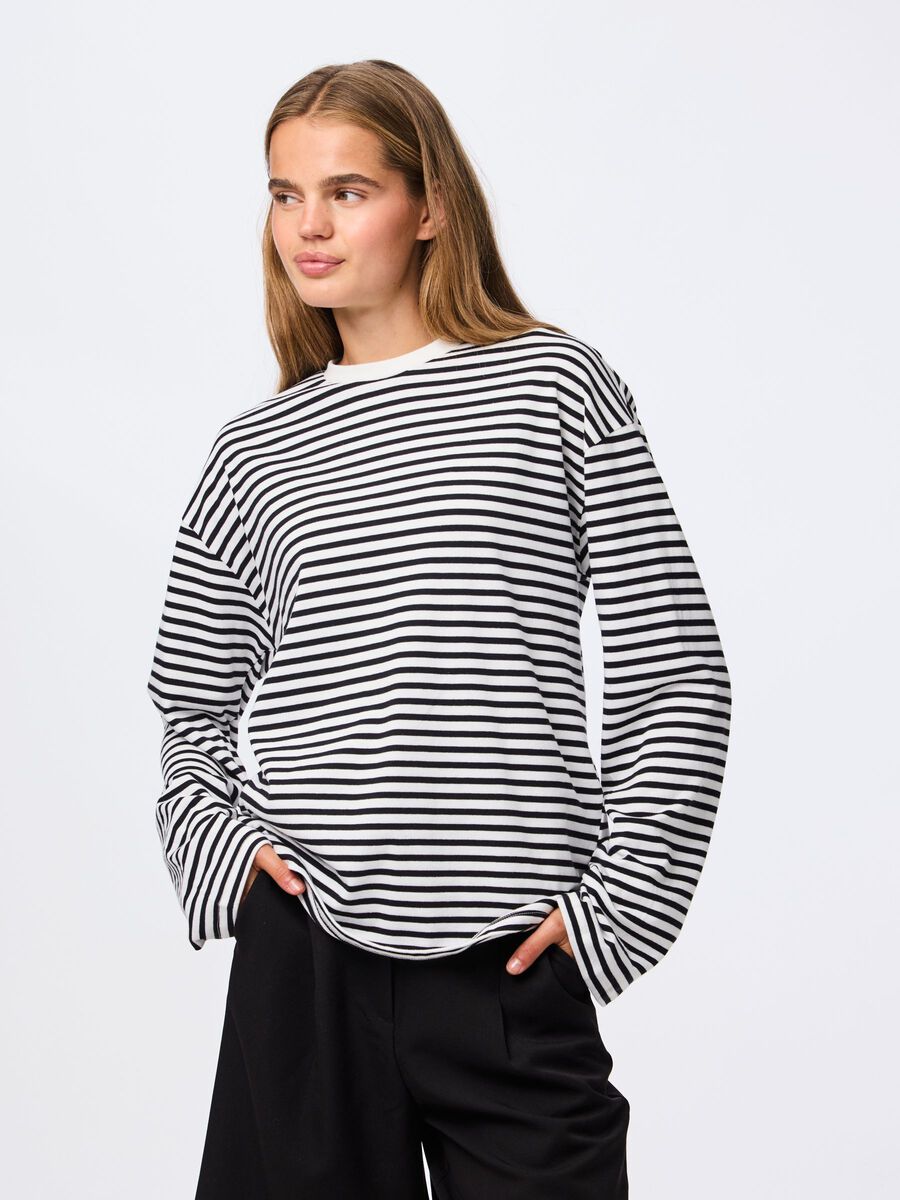 Product carousel image - PCSADIE LONG SLEEVED TOP, Cloud Dancer | 1