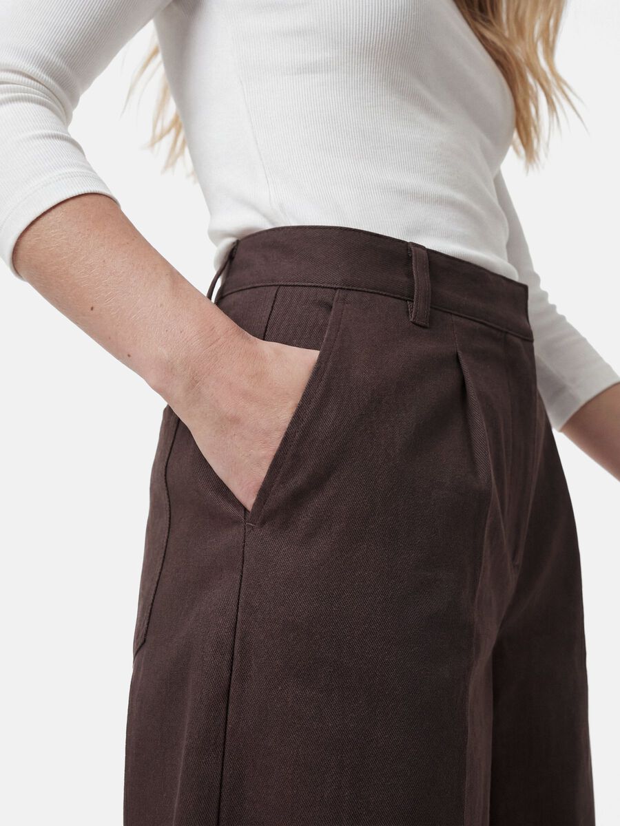 Carousel image - PCRIKKE HW BERMUDASHORTS, Hot Fudge | 6