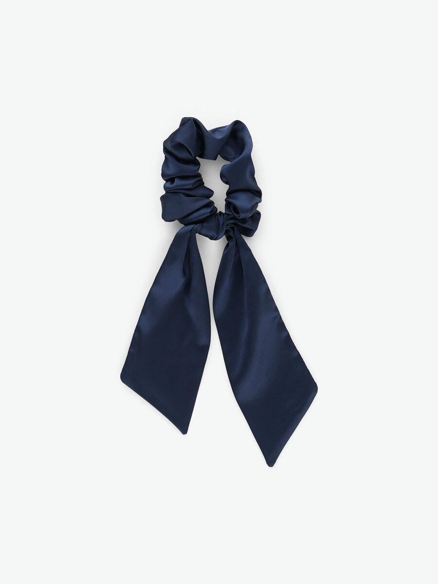 Pieces EFFET SATINÉ ÉLASTIQUE POUR CHEVEUX, Maritime Blue, highres - 17109326_MaritimeBlue_001.jpg
