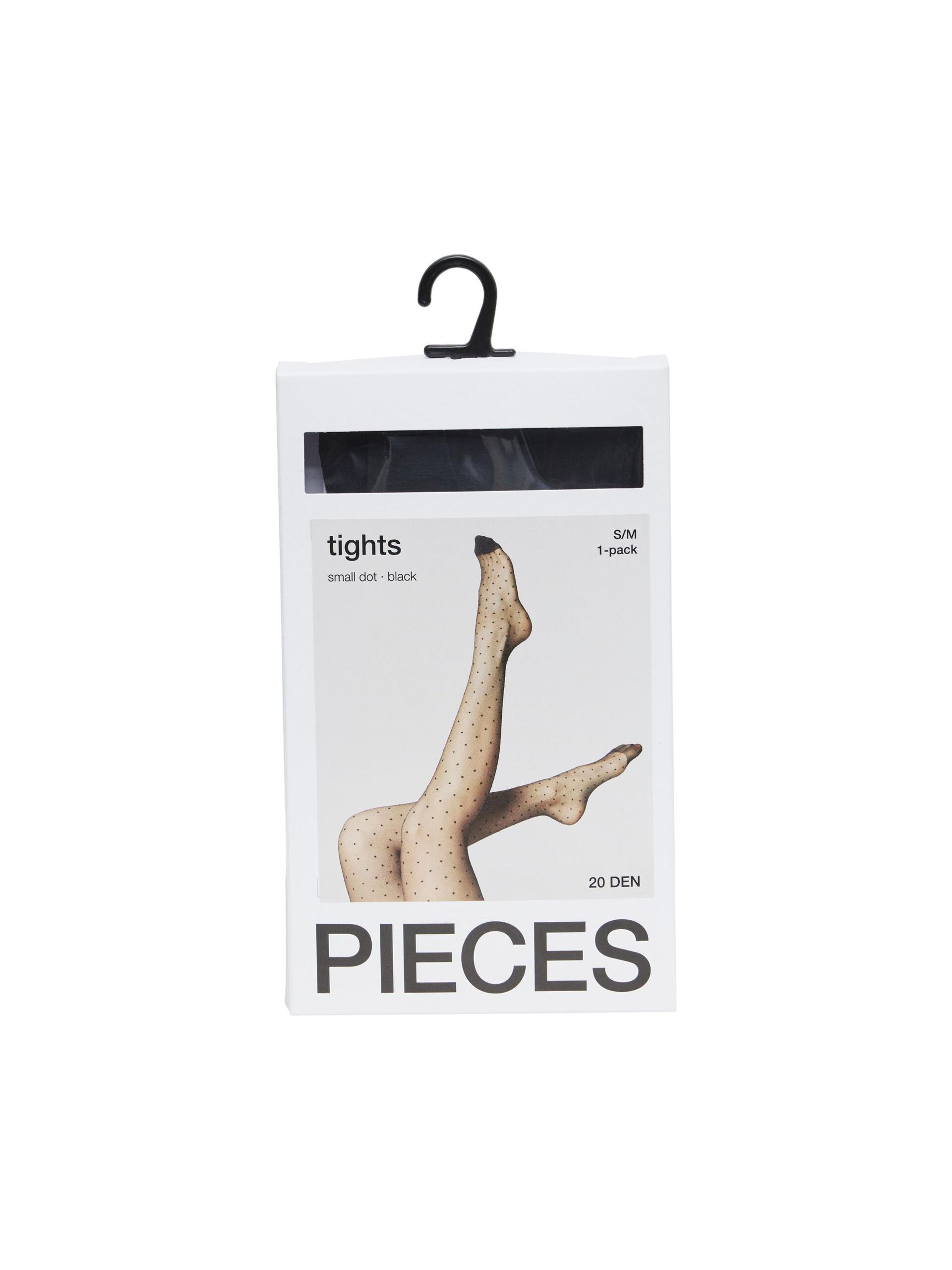 Carousel image - PCNEW NIKOLINE 20 DENIER PRICK TIGHTS, Black | 5