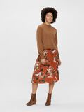 Pieces HIGH WAISTED MIDI SKIRT, Leather Brown, highres - 17115187_LeatherBrown_870247_005.jpg