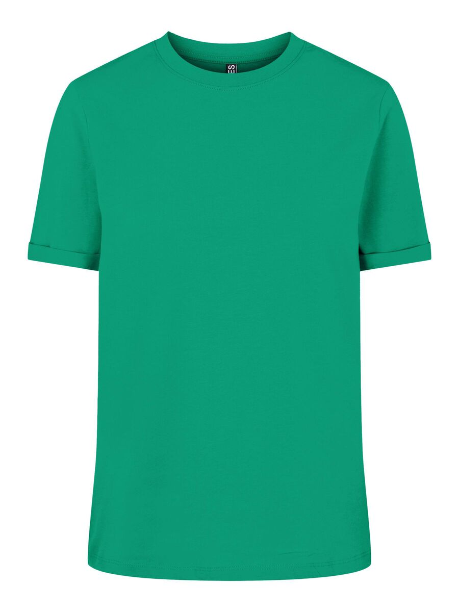 Pieces T-SHIRT, Simply Green, highres - 17086970_SimplyGreen_001.jpg