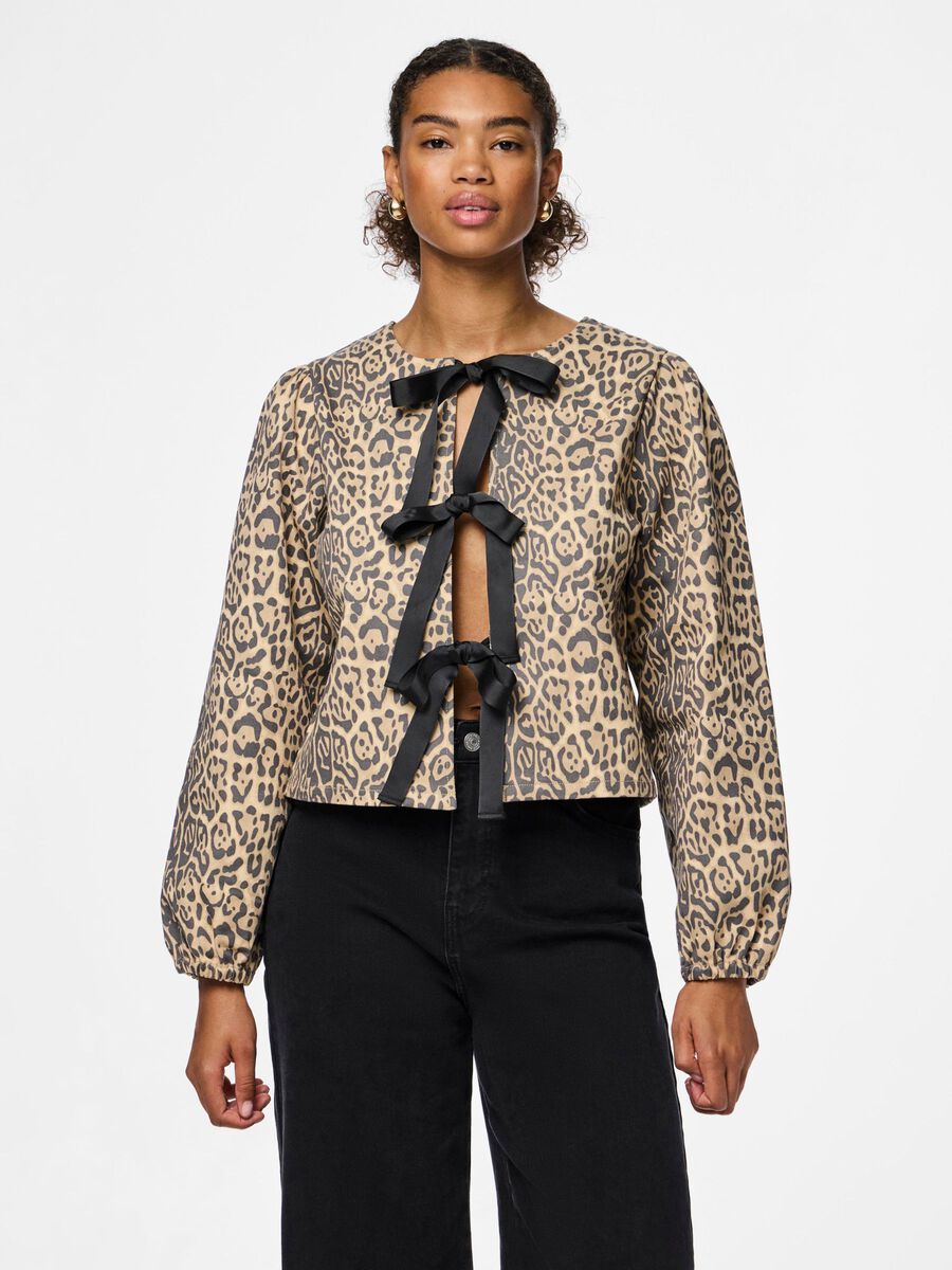 Pieces PCFIA LEOPARD REVERSIBLE TOP, Black, highres - 17157766_Black_1184040_003.jpg