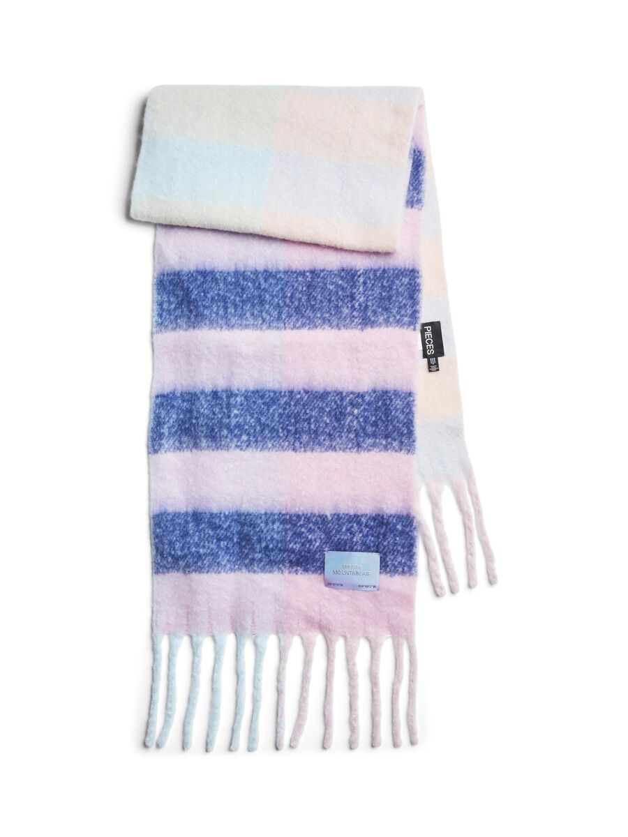 Pieces PCNINA LONG SCARF, Bellwether Blue, highres - 17152262_BellwetherBlue_1136389_001.jpg