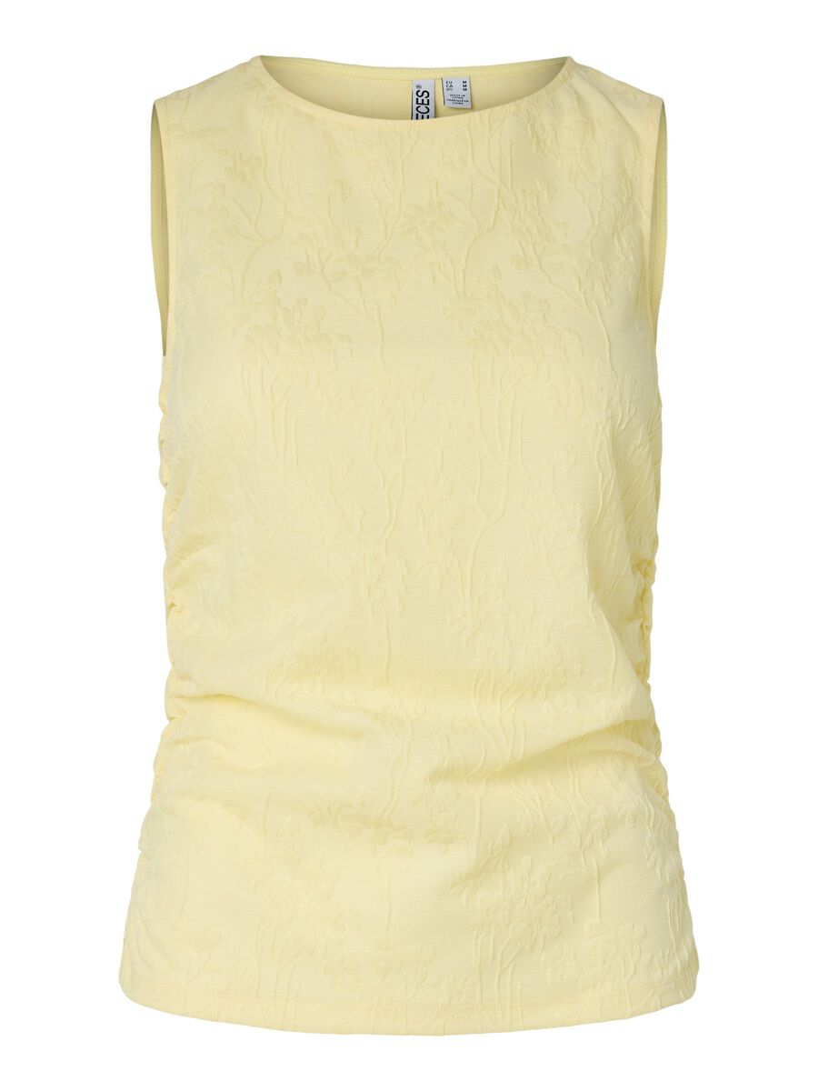 Carousel image - PCALLO  SLEEVELESS TOP, French Vanilla | 5