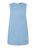 Product image thumbnail - PCFLORA MINI  DENIM DRESS, Light Blue Denim | 5